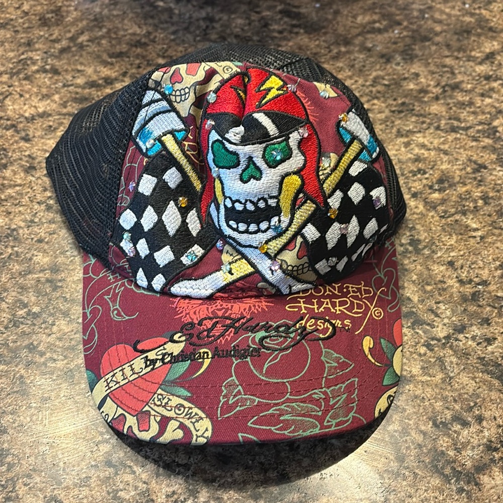 Vintage Ed Hardy by Christian Audigier Hat